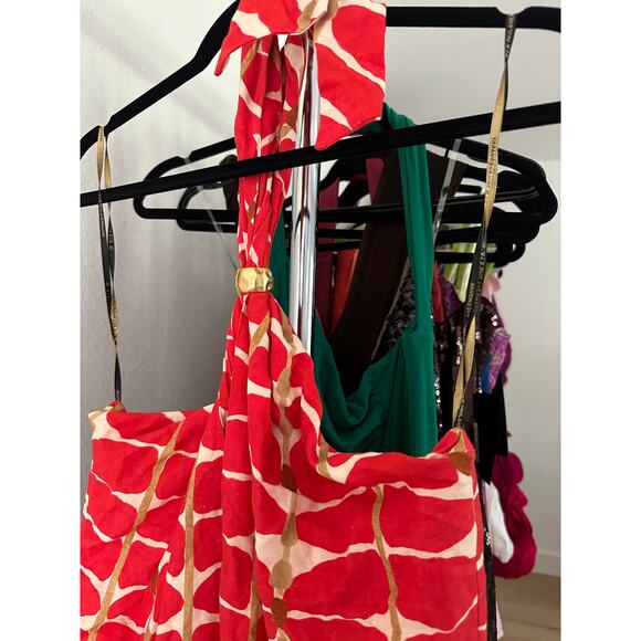 Vix Swimwear Aster Detail Short Dress in Agni - Picture 8 of 12